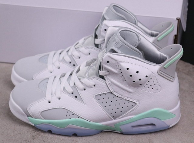 Women Jordan Shoes 6 Grade AAA Mint Foam